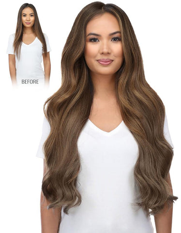 Magnifica 240g 24&quot; Clip In Hair Extensions