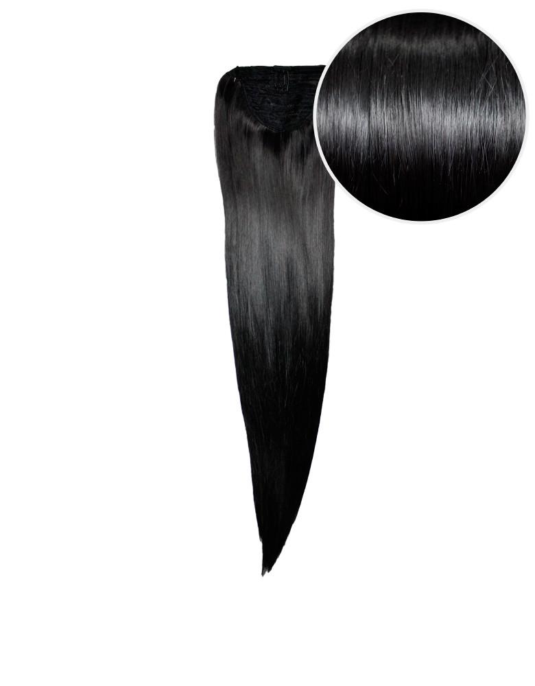 Faux Wrap Ponytail 160g 20" Off Black (1B)