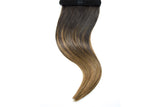Balayage 220g 22" Hair Extensions #1C Mochachino Brown / #4 Chocolate Brown