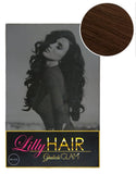 Lilly Hair  260g 20" Chocolate Brown (4) Hair Extensions