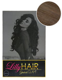 Lilly Hair  260g 20" Ash Brown (8) Hair Extensions