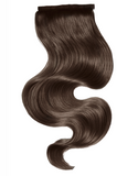BELLAMI It's A Wrap Ponytail 16" 80g Chocolate Brown (#4) Human Hair