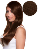 Side Swept Clip In Bangs Chocolate Brown (4)